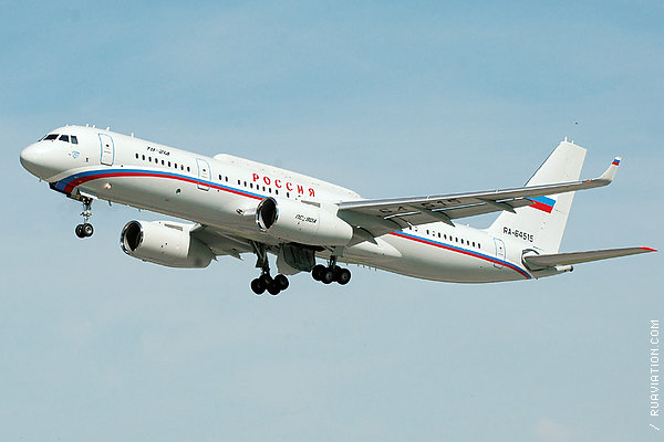 Tu-214SR RA-64515 became the first special mission aircraft on the Tu-214 platform
