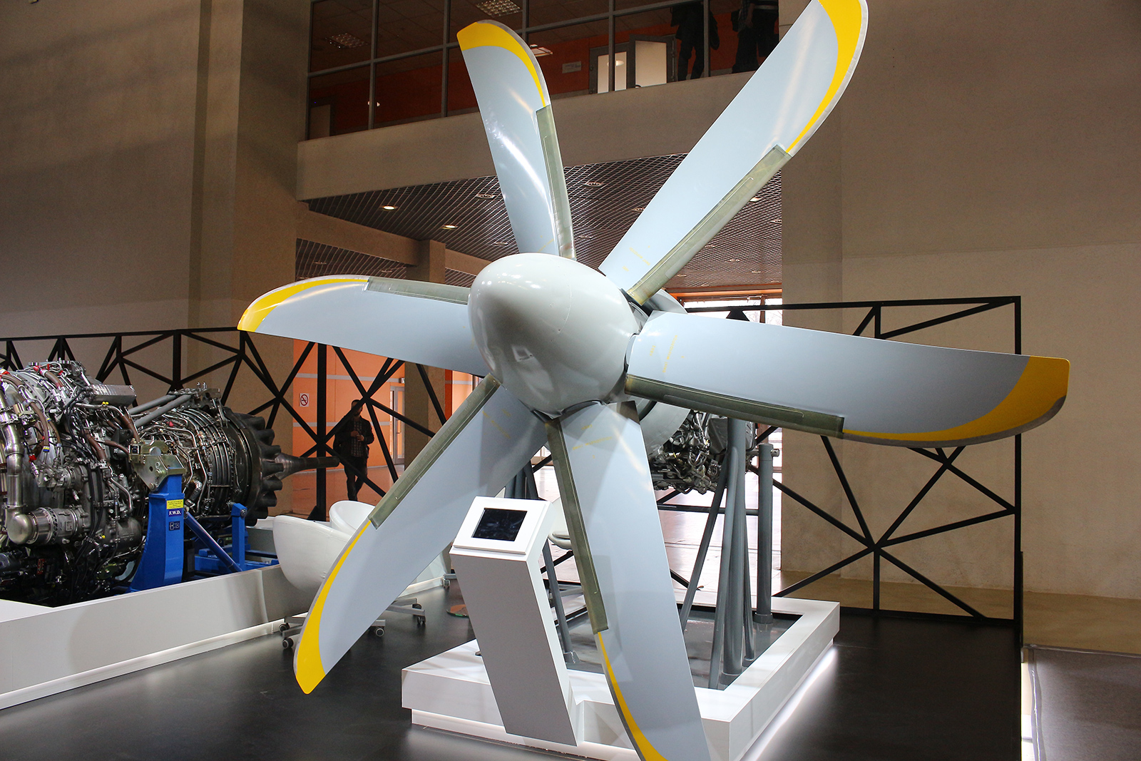 The first prototype of the Il-112V aircraft under construction has received engines 69 The first prototype of the Il-112V aircraft under construction has received engines 45