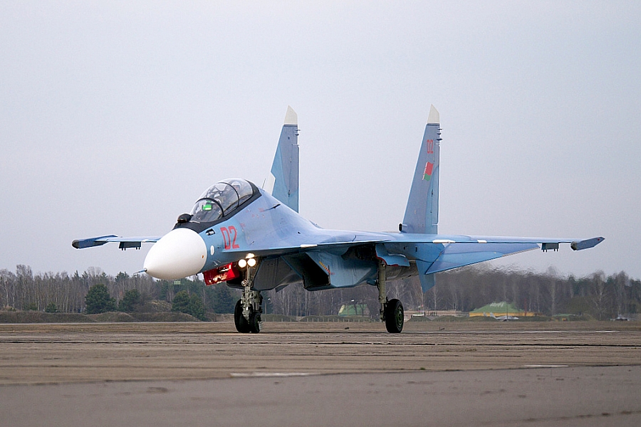 Belarus Received First Two Su 30sm Combat Fighters From Russia News Russian Aviation Ruaviation Com