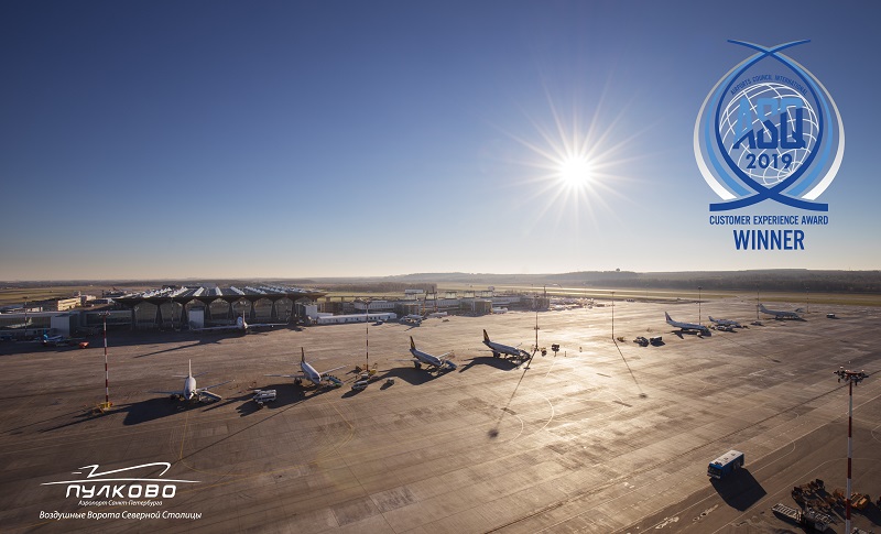 Αποτέλεσμα εικόνας για Pulkovo St. Petersburg Airport named best in Europe in the ACI ASQ 2019 Awards