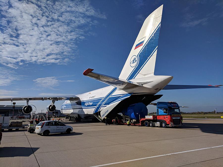 VolgaDnepr Airlines operates first charter flight for GECAS RUSSIAN