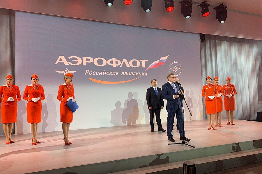 Αποτέλεσμα εικόνας για Aeroflot adds first A350-900 to fleet, taking passenger offering to next level