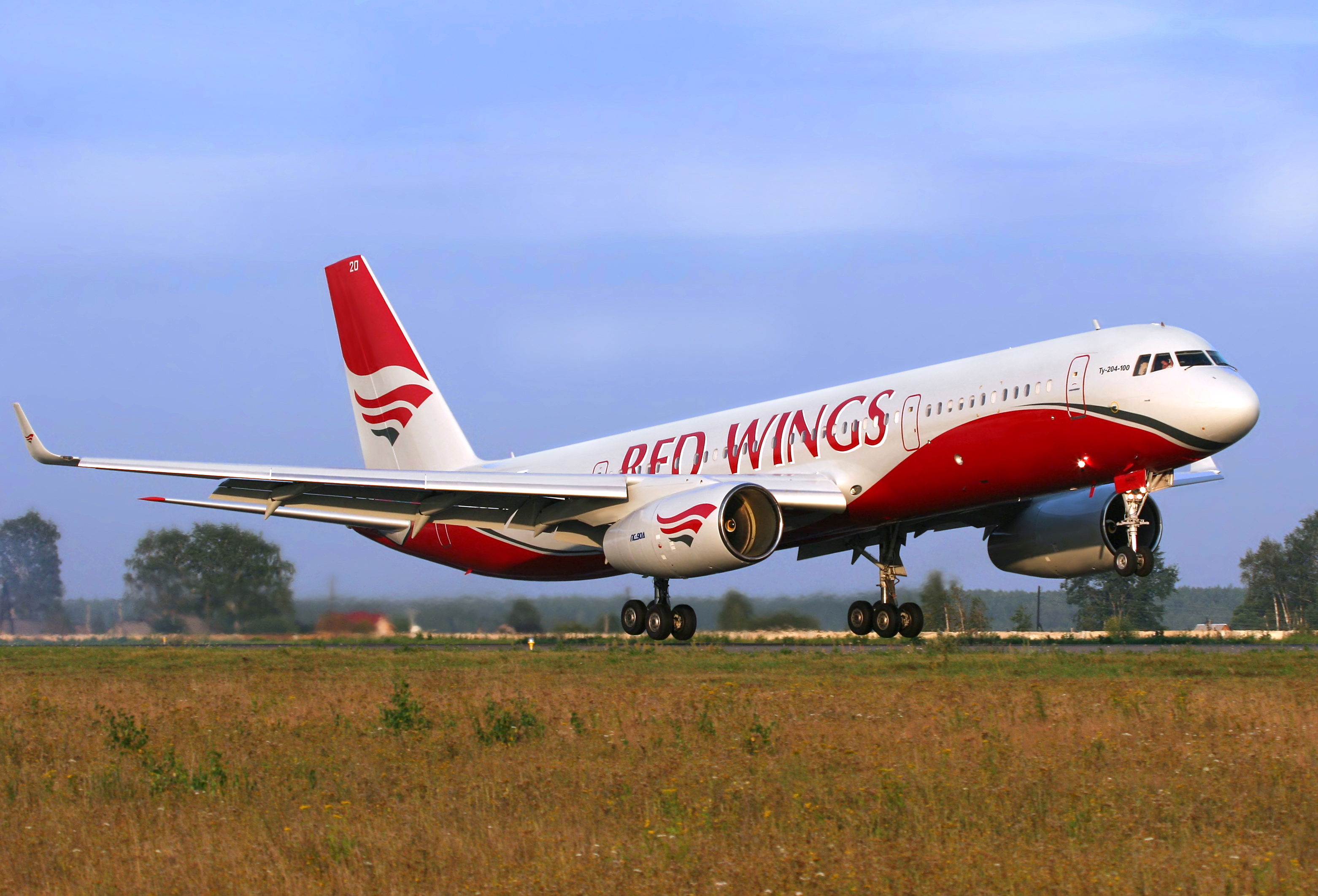 The plane Tu-204-300-100 became the representative board of the UAC The plane Tu-204-300-100 became the representative board of the UAC