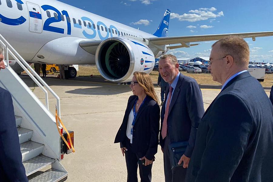 VolgaDnepr Group is ready to review MC21 freighter version RUSSIAN