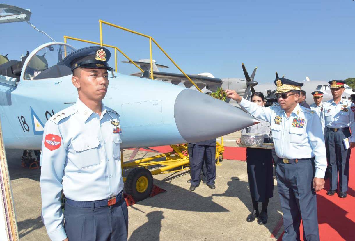 Myanmar received the first three Yak-130 aircraft under the contract in 2015 Myanmar received the first three Yak-130 aircraft under the contract in 2015