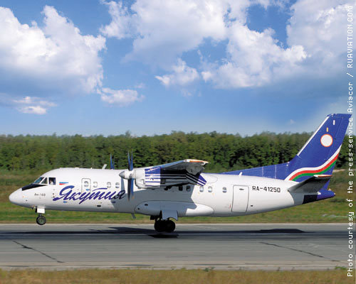 Yakutia airlines An-140