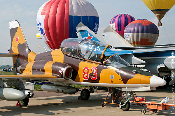 Yak-130 at airshow MAKS 2007