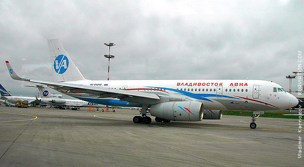 Vladivostok Avia Tu-204-300 is on lease from IFC