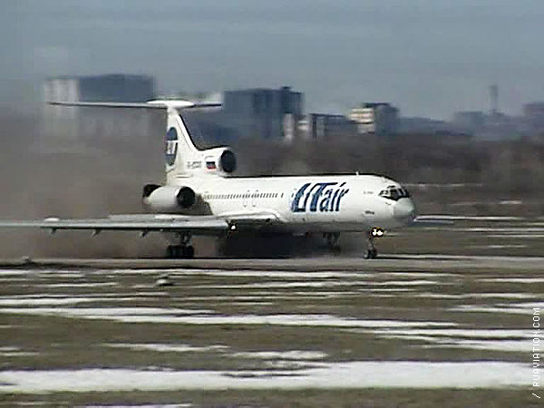 Tu-154 landed by Ruben Yesayan